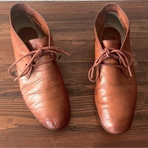 Frye ankle boots leather caramel size 8 women’s